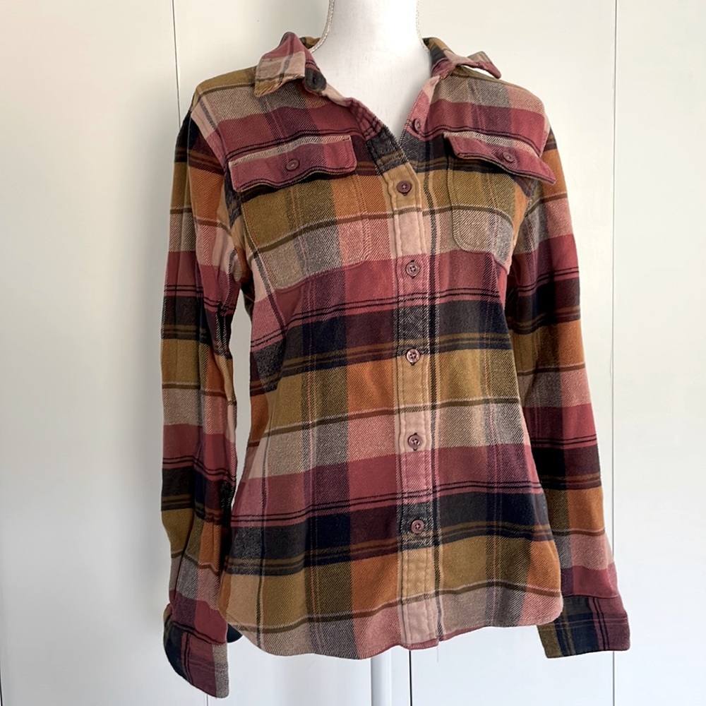 Patagonia womens  fjord flannel size small
